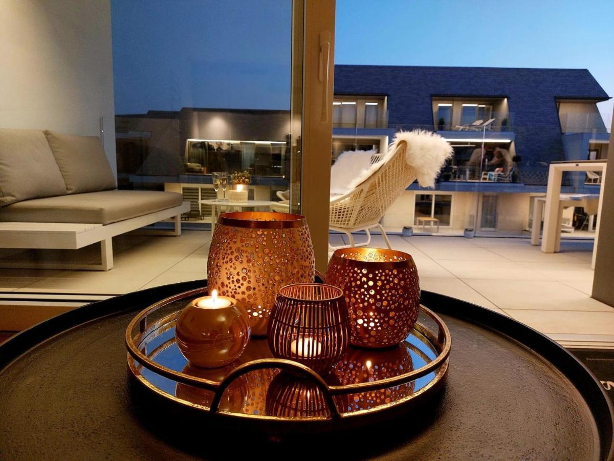 Villa Creole 0308 Luxe Appartement Met Verwarmd Zwembad Nieuwpoort Jachthaven 외부 사진