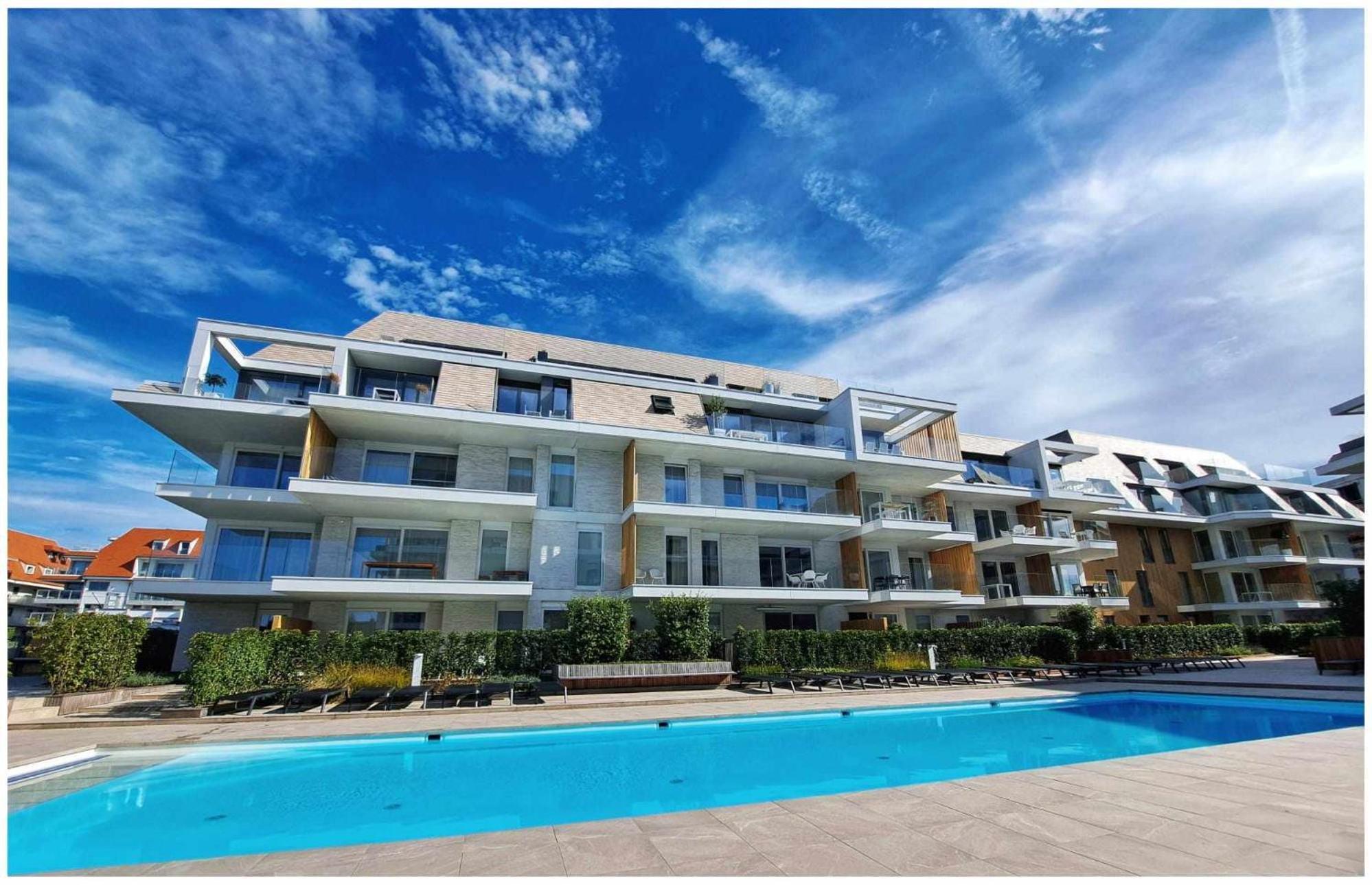 Villa Creole 0308 Luxe Appartement Met Verwarmd Zwembad Nieuwpoort Jachthaven 외부 사진