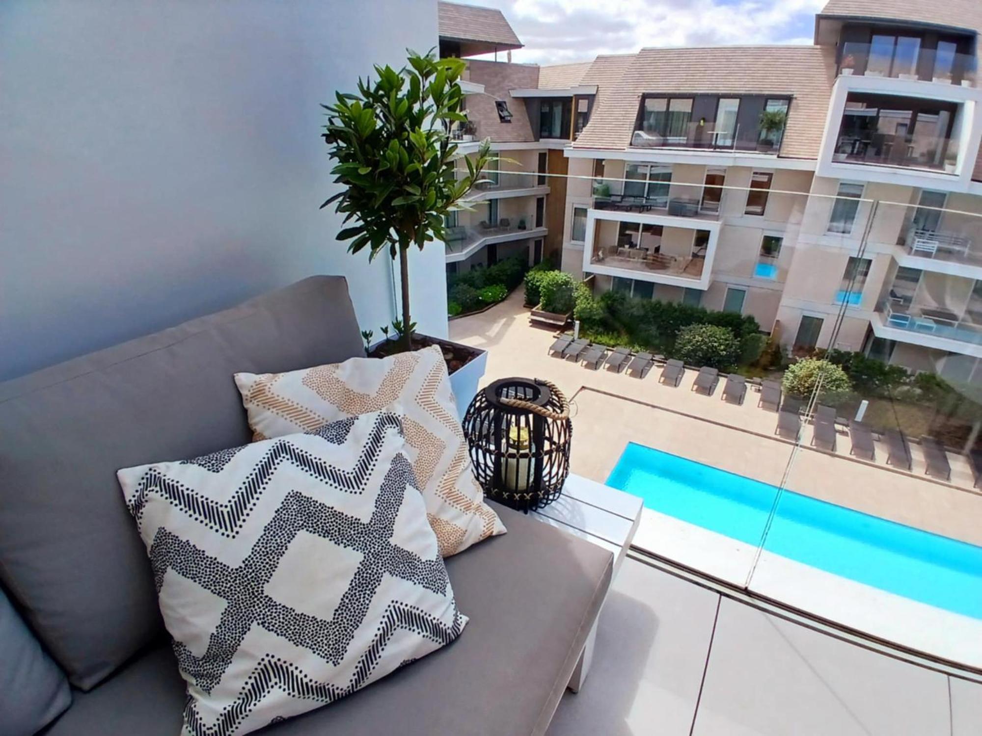 Villa Creole 0308 Luxe Appartement Met Verwarmd Zwembad Nieuwpoort Jachthaven 외부 사진