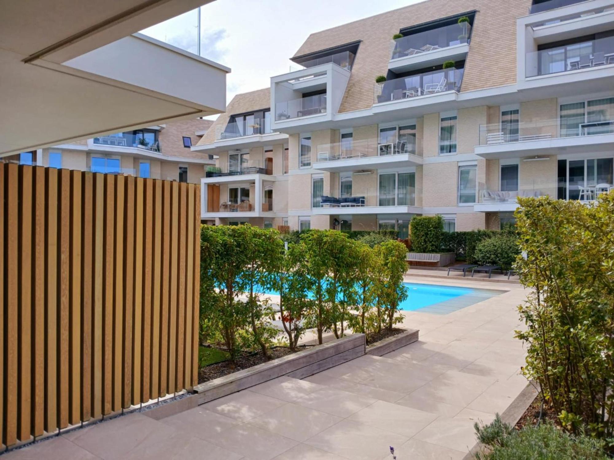 Villa Creole 0308 Luxe Appartement Met Verwarmd Zwembad Nieuwpoort Jachthaven 외부 사진